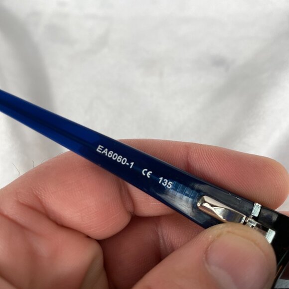 Elizabeth Arden Blue Tortoise EA6060-1  53-16/135 Square Eyeglasses Frames ONLY - Picture 7 of 9